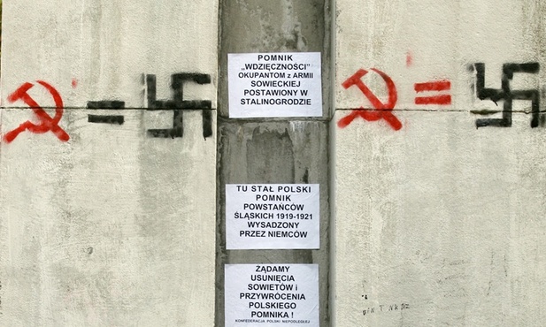 Zatrzymani za pomnik "wyzwolicieli" 