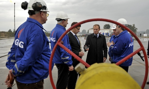 Tusk: gaz łupkowy od 2014 roku