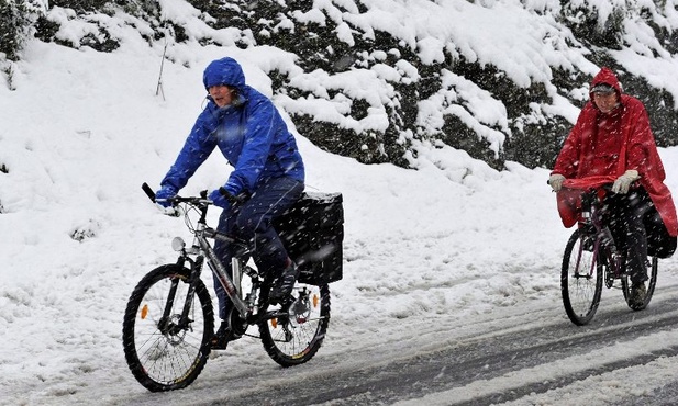 Austria: Sypnęło śniegiem