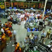 Bovespa - giełda w São Paulo.