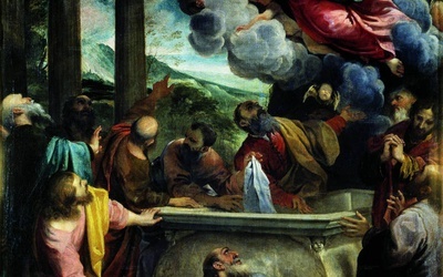 Annibale Carracci, „Wniebowzięcie Maryi”.