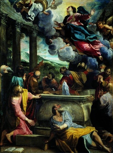 Annibale Carracci, „Wniebowzięcie Maryi”.