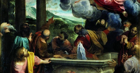 Annibale Carracci, „Wniebowzięcie Maryi”.