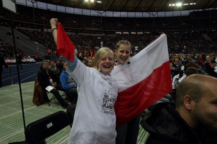 Berlin: Msza Św. na Stadionie Olimpijskim