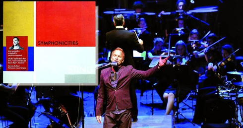 Sting wykonuje teraz swoje utwory z orkiestrą. Na zdjęciu koncert w Niemczech. We wrześniu wystąpi w Poznaniu.