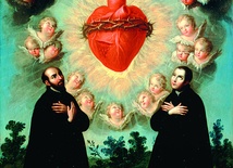 José de Páez, „Serce Jezusa ze św. Ignacym Loyolą i św. Alojzym Gonzagą”.