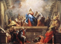 Jean Restout, „Zesłanie Ducha Świętego”.