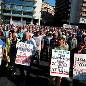 Grecja - Demonstranci zablokowali ministerstwa