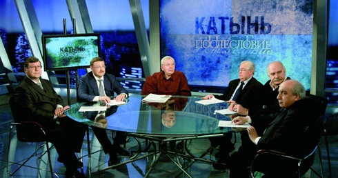 Po emisji filmu „Katyń” w rosyjskiej telewizji odbyła się dyskusja.