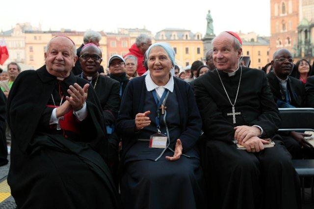 Ewangelizacja na krakowskim Rynku