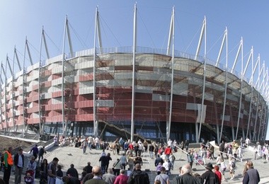 Tysiące ludzi na Stadionie Narodowym