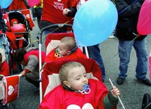 Demonstracja w Madrycie przeciwko nowej ustawie aborcyjnej, 7 marca 2010 r.