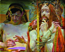 Jacek Malczewski, „Chrystus przed Piłatem”