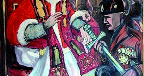 Moshe Galili, „Pius XII błogosławi faszystowską broń”.