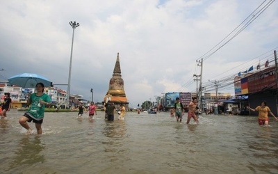 Powodzie w Tajlandii
