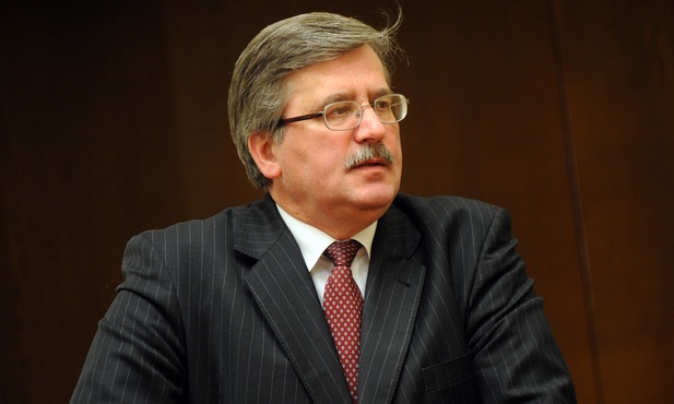 Prezydent Bronisław Komorowski