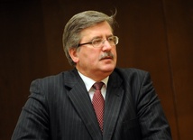 Prezydent Bronisław Komorowski