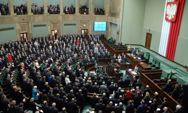 Pierwsze posiedzenie Sejmu 8 listopada 