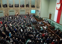 Pierwsze posiedzenie Sejmu 8 listopada 