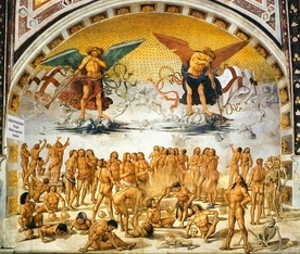 Luca Signorelli, „Zmartwychwstanie ciał” (1499–1502)