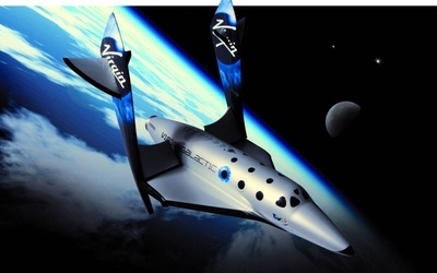 Dzisiaj najlepiej dopracowany jest projekt statku firmy Virgin Galactic