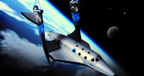 Dzisiaj najlepiej dopracowany jest projekt statku firmy Virgin Galactic