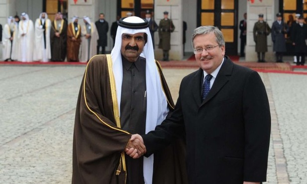 Emir Kataru w Warszawie 