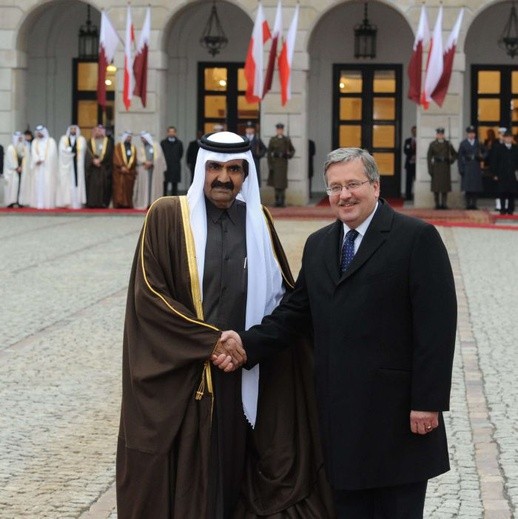Emir Kataru w Warszawie 