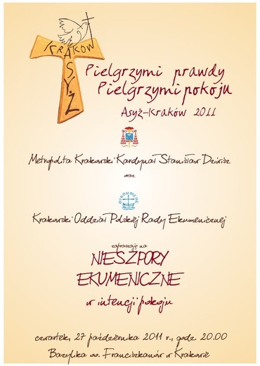 Nieszpory ekumeniczne - Kraków 27 października