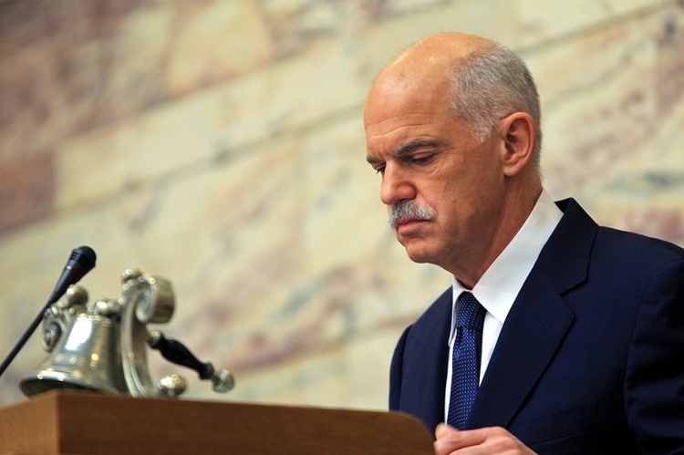 Premier Grecji Jeorjos Papandreu