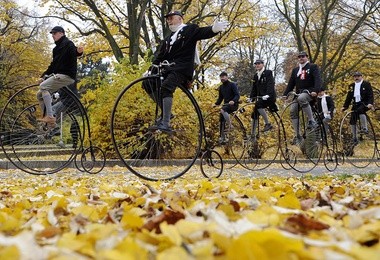 Cykliści bez hamulców i łańcucha