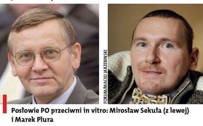 Część PO przeciw in vitro