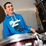 W Anielsach na perkusji gra 16-letni Jacek. 