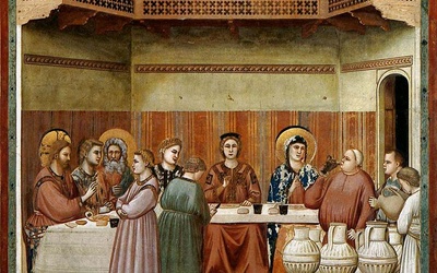 Giotto di Bondone, „Wesele w Kanie Galilejskiej”