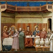 Giotto di Bondone, „Wesele w Kanie Galilejskiej”