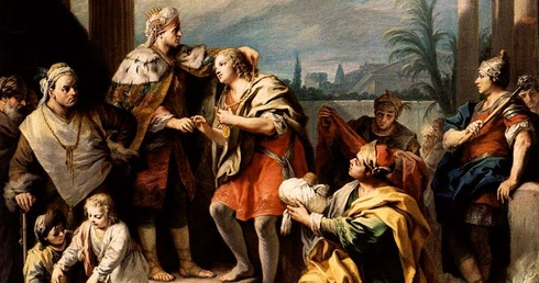 Jacopo Amigoni, „Józef w pałacu faraona”