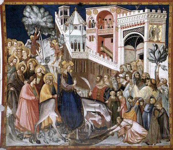 Pietro Lorenzetti, „Wjazd Chrystusa do Jerozolimy”