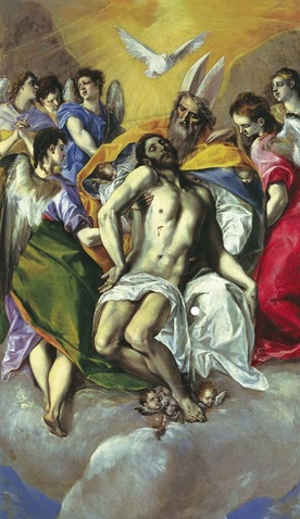 Dominikos Theotokopulos, zwany El Greco, „Trójca Święta”