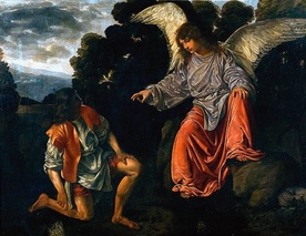 Giovanni Girolamo Savoldo „Tobiasz i anioł”, ok. 1540