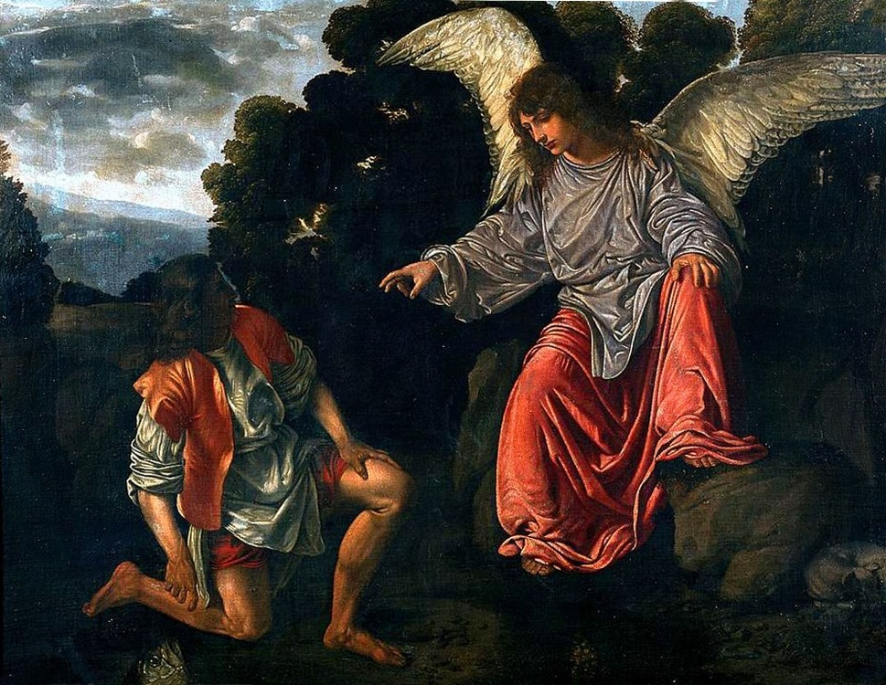 Giovanni Girolamo Savoldo „Tobiasz i anioł”