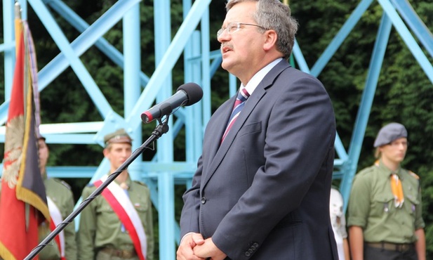 Prezydent Bronisław Komorowski