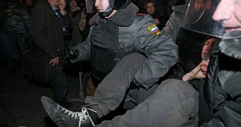 Ponad 250 zatrzymanych w Moskwie