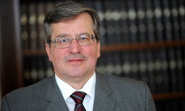 Prezydent Bronisław Komorowski
