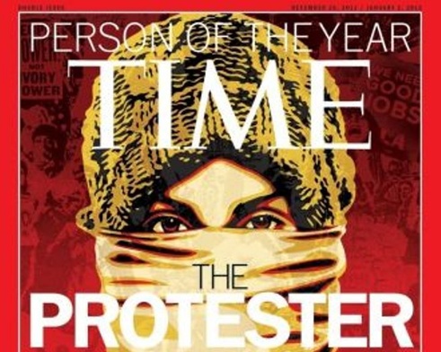 Protestujący roku