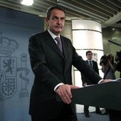 Premier Zapatero odpowiada na pytania dziennikarzy dotyczące prezydencji Hiszpanii w UE