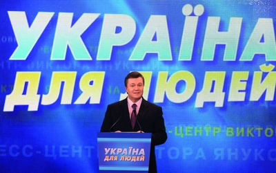 Wiktor Janukowycz &#8211; zwycięzca pierwszej tury wyborów prezydenckich na Ukrainie