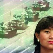 Chrzest buntowniczki z placu Tiananmen