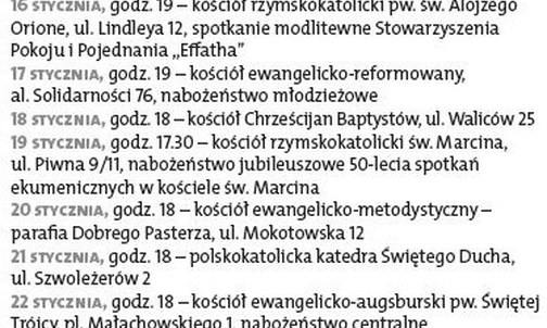 Pół wieku szukania jedności