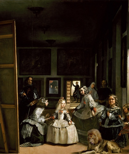 Diego Velazquez (1599-1660), „Las Meninas”, 1656, Muzeum Prado, Madryt 