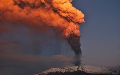 Obudziła się Etna